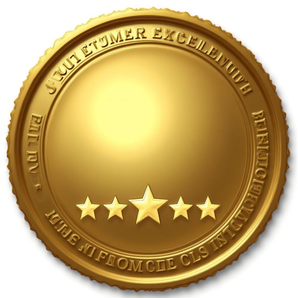 Customer Excellence Certificate