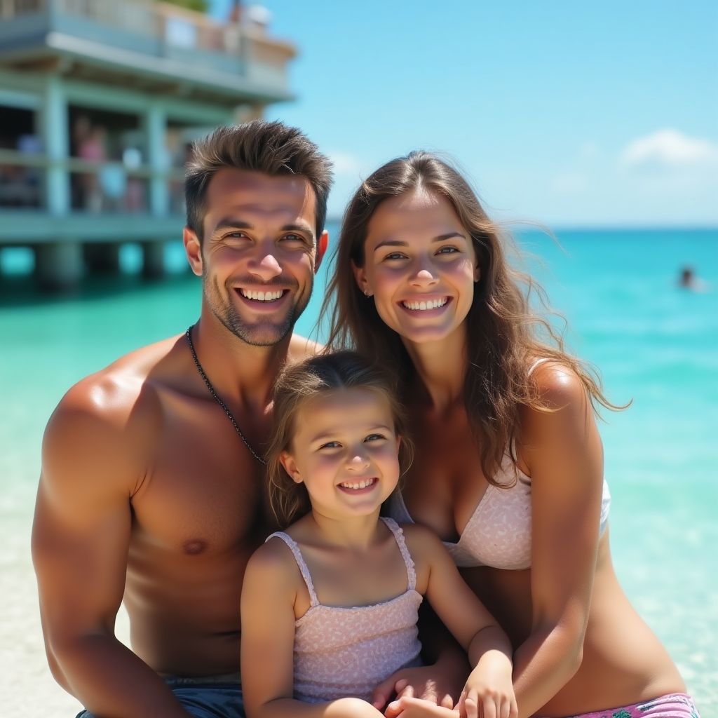 David and Lisa Rodriguez with family